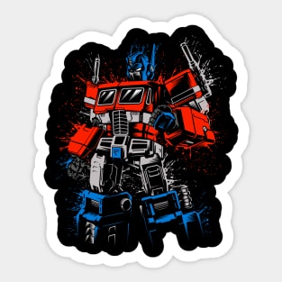 Splatter Prime Sticker